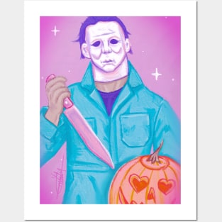 Pastel horror Michael Myers Posters and Art